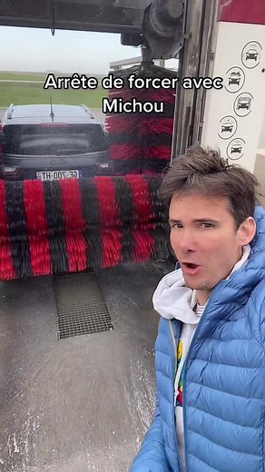 Automated Car Wash Demonstration with Humor