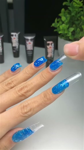 🔗Link In Bio 💞💅🏻How to: Polygel over tips #shorts #nails #nailart