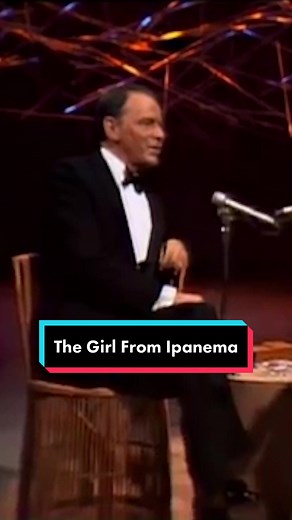 Frank Sinatra singing the iconic “The Girl From Ipanema” with Antônio Carlos Jobim 🎶