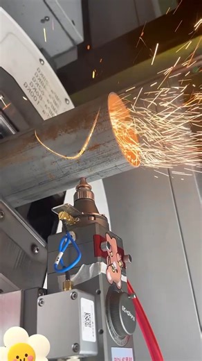 308K views · 312 reactions | Laser Machine Cutting Custom Designs on Metal Pipe | ManMade | Facebook