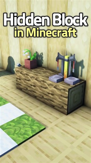 Perfect Hidden Block in Minecraft Tutorial