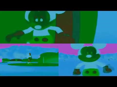 Mickey Mouse Clubhouse Theme Song Tri_Screen HueShift Effect