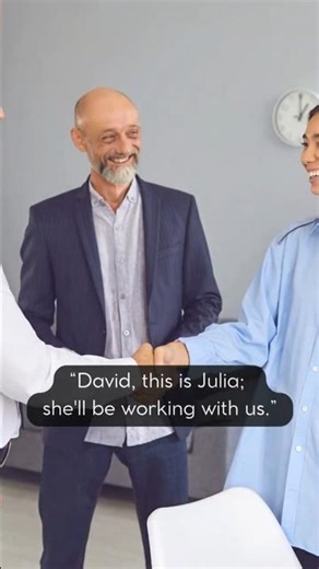 🗣️ Want to INTRODUCE colleagues CONFIDENTLY? 💪 #englishskills #worktips #shorts