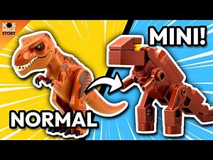 I built Lego mini JURASSIC PARK, WORLD & REBIRTH!