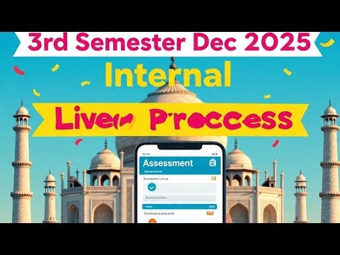 SOL 3rd Semester Internal Assessment 2025 | Live Process Step by Step | DU SOL Update ( Part -2)