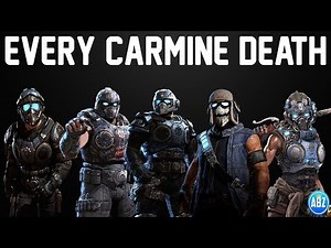 Gears of War EVERY CARMINE DEATH (Gears 1 to Gears 5)