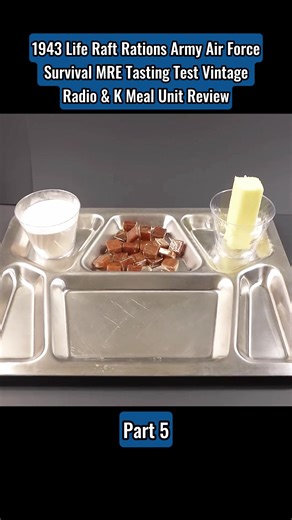 1943 Army Air Force Survival MRE Tasting Review