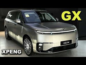 All-New XPENG GX – 5.2m Full-Size 6-Seater EV SUV | Full Tour