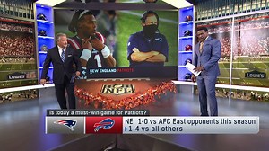 9.4K views · 59 reactions | Is today a MUST-WIN game for the New England Patriots?  Steve Mariucci and Michael Irvin preview #NEvsBUF  : NFL GameDay Morning | NFL Network | Facebook