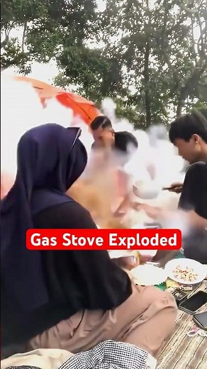How a Camping Gas Stove Exploded! Stay Safe Outdoors