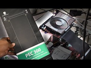 Deepcool PCIE 16x Riser PEC 300 Unboxing and Install