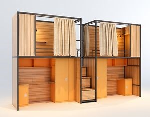[Hot Item] Jzd Frame Double Bed College Dorm Hotel Bedroom Dormitory Kids Bunk Beds