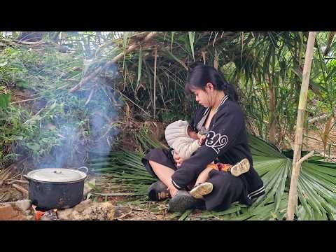 460 Days : A 17-year-old single mother builds a bamboo house while raising her child alone