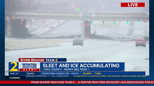 A look at the roads across North Georgia