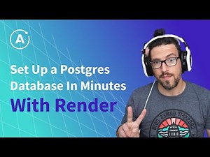 Set Up a Postgres Database In Minutes with Render