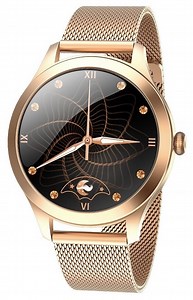 MAXCOM FW42 Złoty Smartwatch - niskie ceny i opinie w Media Expert