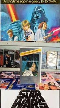 Star Wars (1977) UK VHS Retail Tape