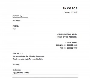 送付状ワードテンプレート(無料)_英語_011