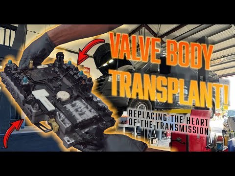 If A Mercedes Transmission Doesn't Shift Well This Might be The issue! Valve Body Job on a Sprinter