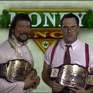 Money Inc 💰 promo on Superstars. . . . . . . . . #moneyinc #irs #irwinrschyster #themilliondollarmanteddibiase #teddibiase #themilliondollarman #superstars #wwe #worldwrestlingfederation #wrestling #tagteam #tagteamwrestling #tagteamchampions #entertainment #80s #90s #prowrestling | WWF The Federation Years