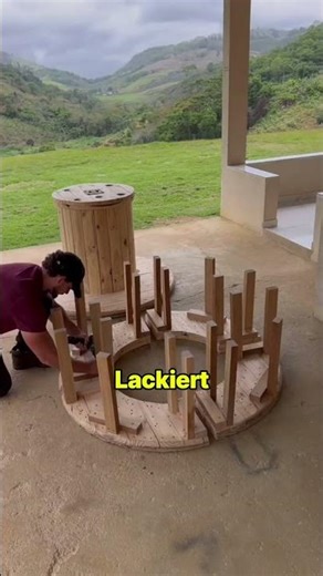 Dieses selbstgebaute Outdoor-Set ist der Wahnsinn!