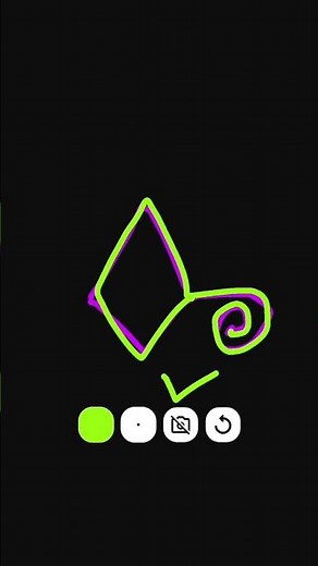 One line draw the entire shapes and don’t overlap #autodraw #geniushour #ditchday #techlap #learnlap