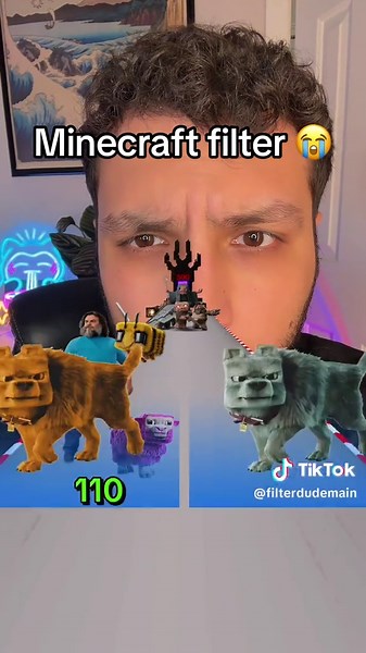 Minecraft filter is so difficult 😭 #minecraft #filter #game #games #filterchallenge