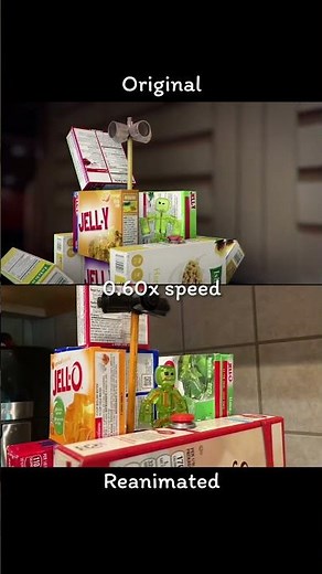 The Ultimate Stikbot Battle REANIMATED! Scene Comparison (8th Anniversary Collab) | #stikbot #shorts