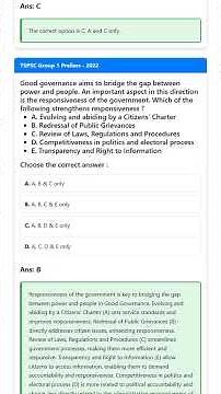 Good Governance: Concepts, Principles, and Initiatives