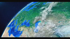 World Map Earth Zoom - Videohive - INTRO HD