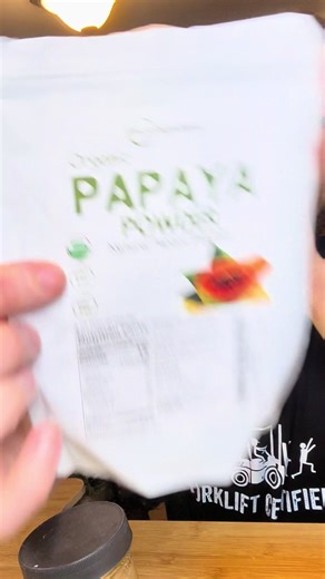 Papaya has enzymes in it that help break down the proteins that we eat. For me it definitely helps my food digest easier. #DigestiveEnzymes #digestivehealth #healthandwellness #naturalhealing #papaya