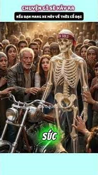What would happen if you took a motorcycle back to ancient times?