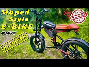 Moped Style E-Bike Walkthrough/Ride Test