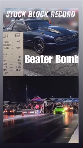 @jhiykel Beater Bomb does it again setting a new record 🔥Twin CTRX-88 Oil-Less Turbos powering the fastest stock block LS car on the planet! 🌎💪 In just 4 passes: 4.41 • 4.28 • 4.14 • 4.06 👀 #CompTurbo #CTRX #OilLess #BeaterBomb #TwinTurbo #Boosted #turbocharged #turbo | Comp Turbo Technology