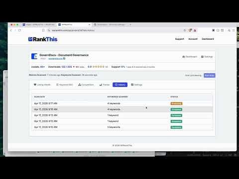 WordPress Directory SEO - Ranking your WordPress plugin higher - An in-depth look using WPRankThis