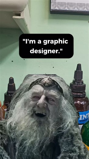 I don't mind when people make their own designs, actually, it helps me get a real feel for what they'd like. BUUUUUUT theres a huge difference between using a computer to assemble something pixel by pixel on a giant ass 4K monitor, and me hammering liquid into your mushy epidermis. Sorry buddy, you're gonna have to take a knee on this one 🤷‍♀️ | Katie Vianello