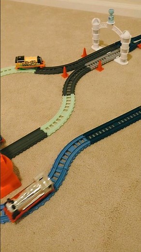 Thomas and Friends Trackmaster Merlin and Percy #thomasandfriends #shorts