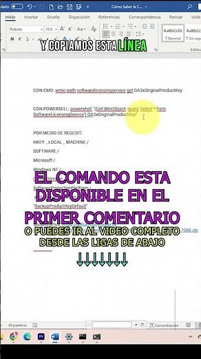 Cómo Saber La Clave de Mi Windows | Power Shell