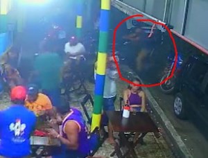 Hitman Shoots Target On Local Restaurant