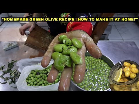 How to Make Natural Green Olives at Home | Step-by-Step Recipe with Pro Tips