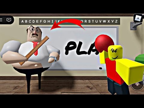 Robox skip scarry teacher in robox and school 🏫