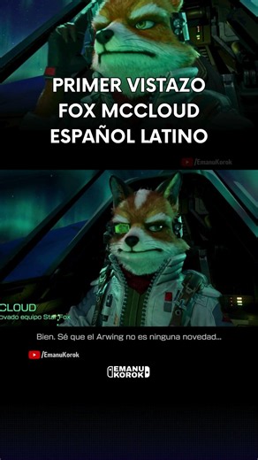 The FIRST LOOK at Fox McCloud in LATIN AMERICAN SPANISH 🦊 | Switch 2