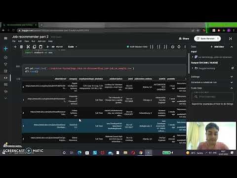 Job Recommendation System using Content Based Filtering