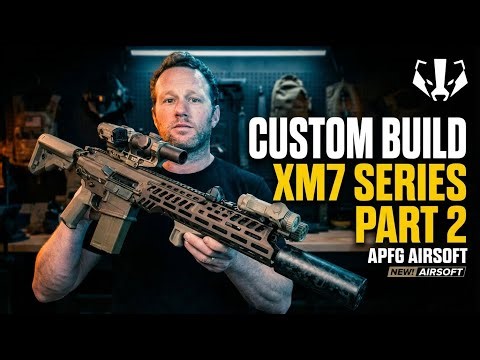 Building Out My APFG XM7 Airsoft Replica - Full External Upgrades Walkthrough