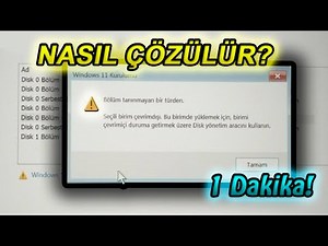 How to Fix the "Partition is of an Unrecognized Type" Error When Formatting?