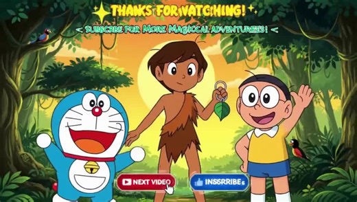 🎬 YouTube Title: 🌿 Mowgli and the City of Gadgets – A Jungle Boy in a Futuristic World! | 3D Animated Adventure for Kids 📜 What happens when a wild jungle boy enters a city full of robots and gadgets? 🤯 Join Mowgli on his most unexpected journey yet in “Mowgli and the City of Gadgets” — a magical 3D animated story where the natural world meets the world of technology! After finding a mysterious glowing gadget left behind by Doraemon, Mowgli steps into a high-tech city — full of flashing ligh