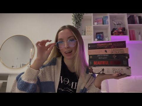 ASMR | XXL BOOK HAUL📚 (book tapping, tracing, reading..) german/deutsch