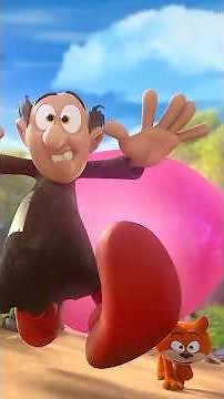 Gargamel is a rock thief! #shorts