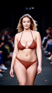 Plus size bikini catwalk runway model #swimwear #runwaymodel #catwalk #fashion #beautiful #curvy | Adity Malhotra