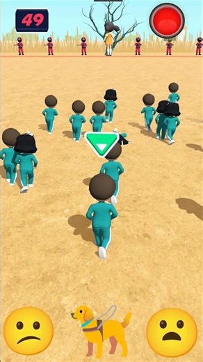 SAKURA SCHOOL 👯‍♀️🐼 RED LIGHT GREEN LIGHT LEVEL 445 #gaming #gamtng #squidgame #trending #shorts